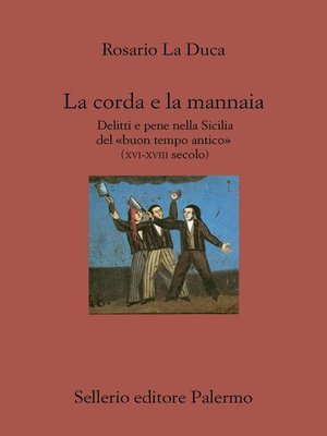 cover image of La corda e la mannaia